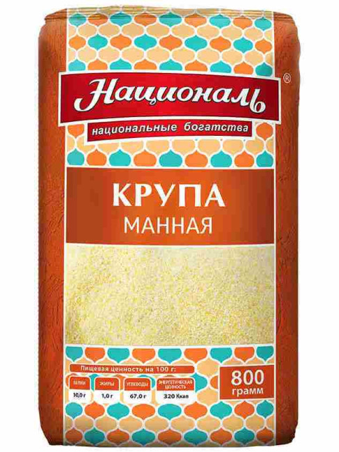 деталь Krupicová kaše Nacional 800g