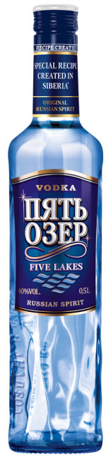 деталь Водка Пять озер 0,5Л 40%