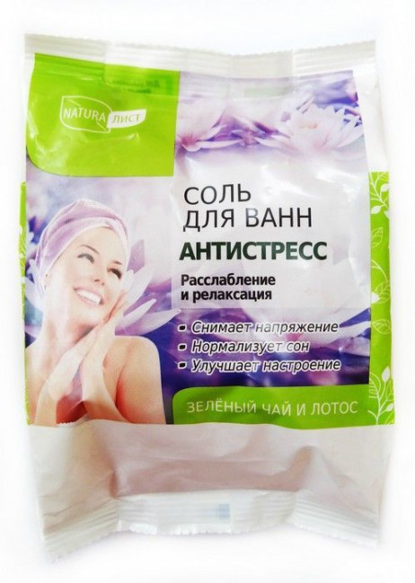 деталь Соль для ванн 500г Антистресс Н.Л.