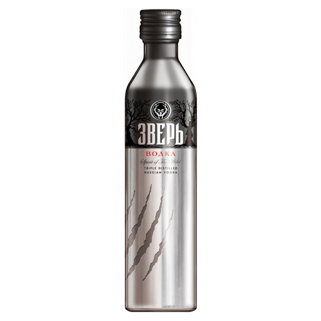 деталь Vodka Zver 40%, 0,7L