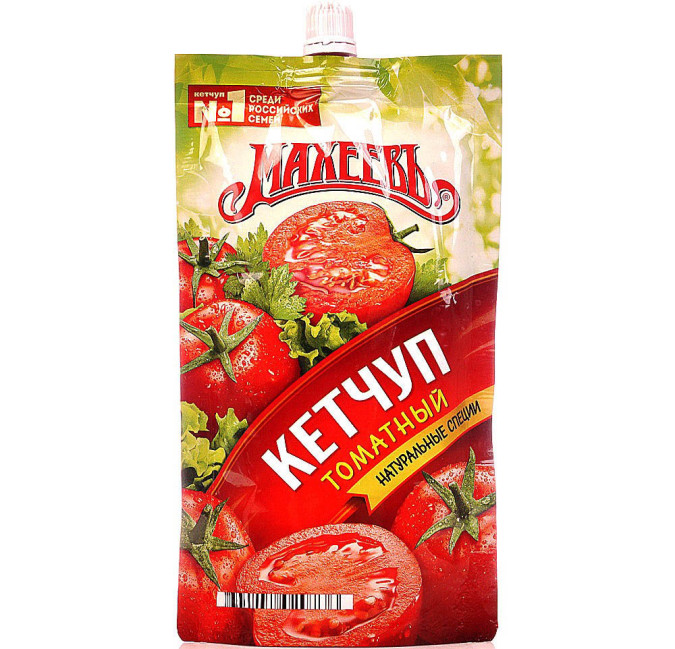 деталь Кетчуп томатный Махеев 300г