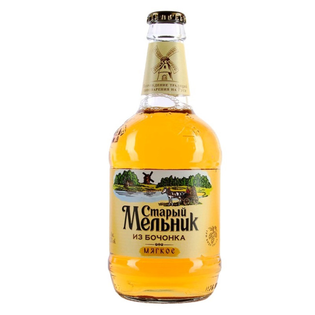 деталь Пиво мягкое 4,3% 0,45Л Старый Мельник