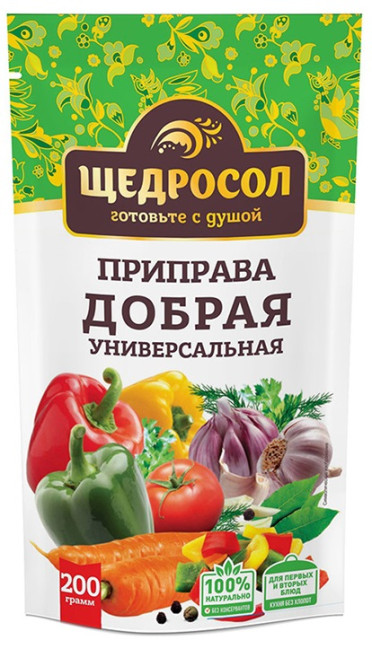 деталь Приправа Универсальная Добрая 200г Щедросол