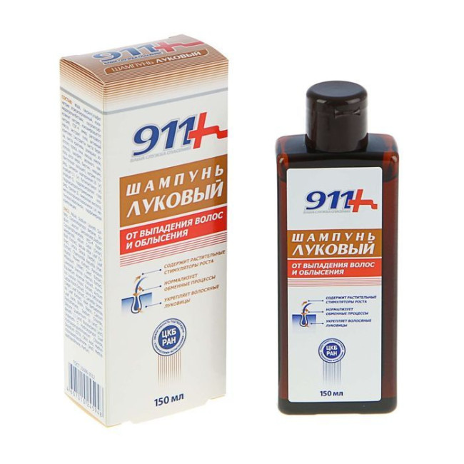 деталь Cibulový šampon proti vypadávání vlasů 150ml 911