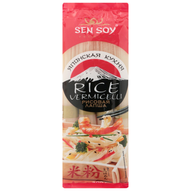 деталь Rýžové těstoviny Sen Soy 300g