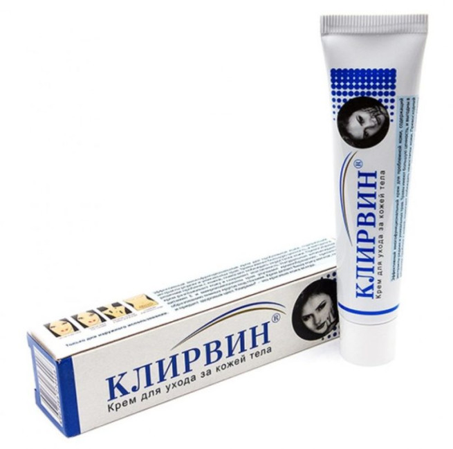 деталь Крем для тела Клирвин 25г