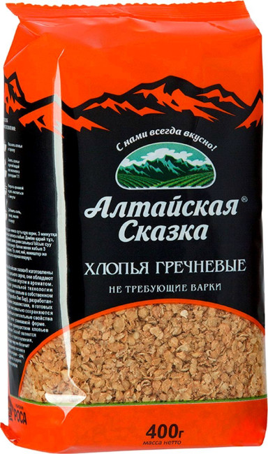деталь Pohankové vločky Altajská Skazka 400g