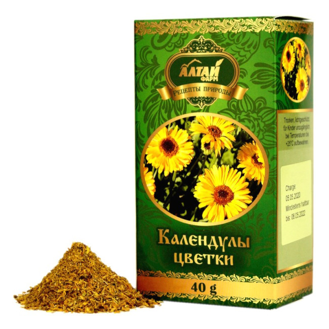 деталь Цветы календулы 40г АлтайФарм