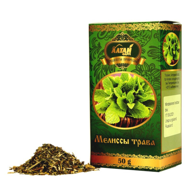 деталь Listy melisy 50g Altaj