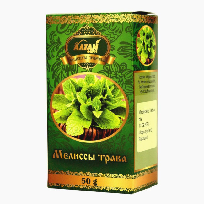 деталь Listy melisy 50g Altaj