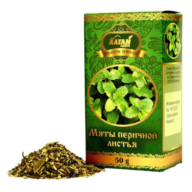деталь Máta peprná listy 50g Altaj