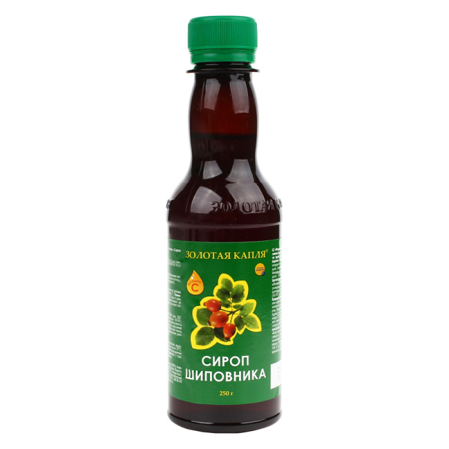 деталь Sipkovy sirup Zolotaja kaplja 250g