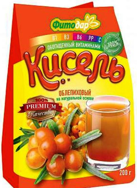 деталь Rakytnikový kisel 200g FitoDar