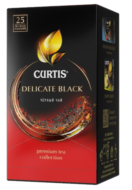 деталь Чай Delicate Black 25*2г Curtis