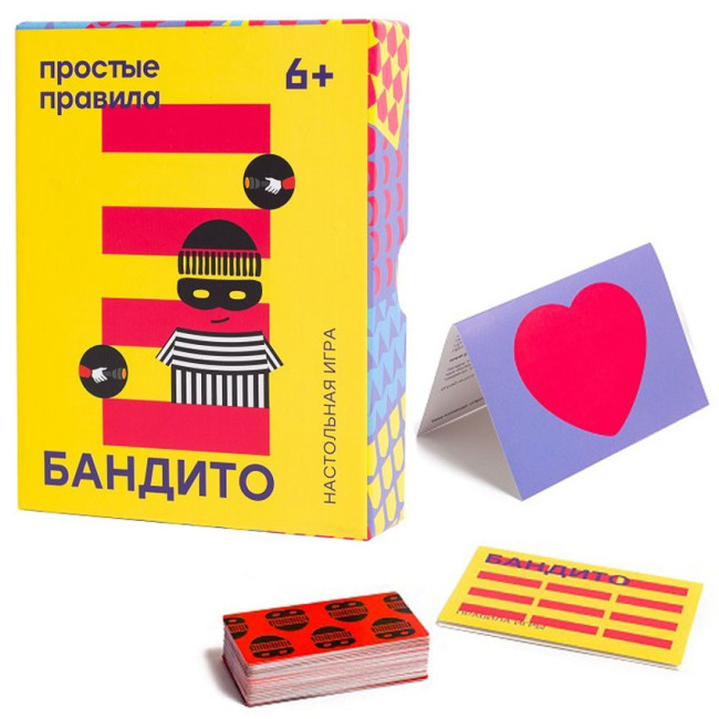 деталь Настольная игра «Бандито» (с 6 лет)
