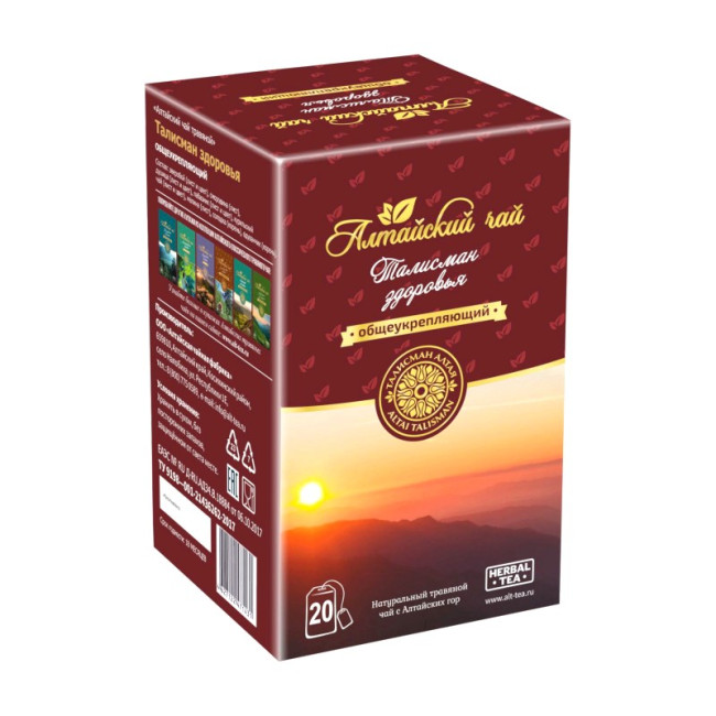 деталь Altajský posilující čaj 20*2g Talisman zdorovja