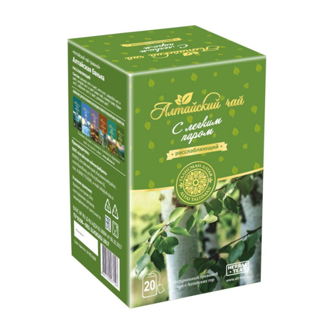 деталь Altajský relaxační čaj s legkim parom 20*2g Herbal tea