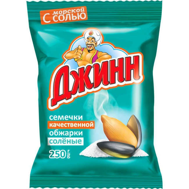 деталь Semínka DŽIN solená 250g