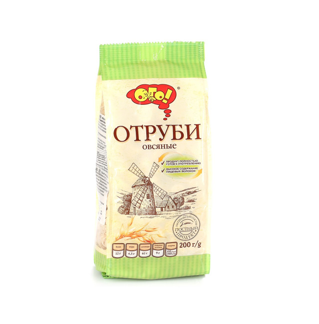 деталь Овсяные отруби ОГО 200г