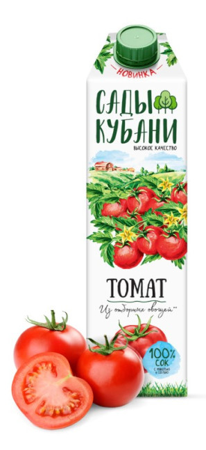 деталь Сок томатный 1Л Сады Кубани
