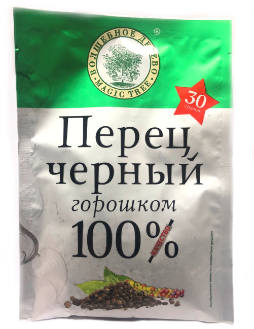 деталь Перец черный цельный 30г В.Д.
