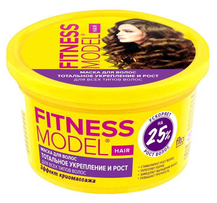 деталь Posilující maska na vlasy 250ml Fitness Model