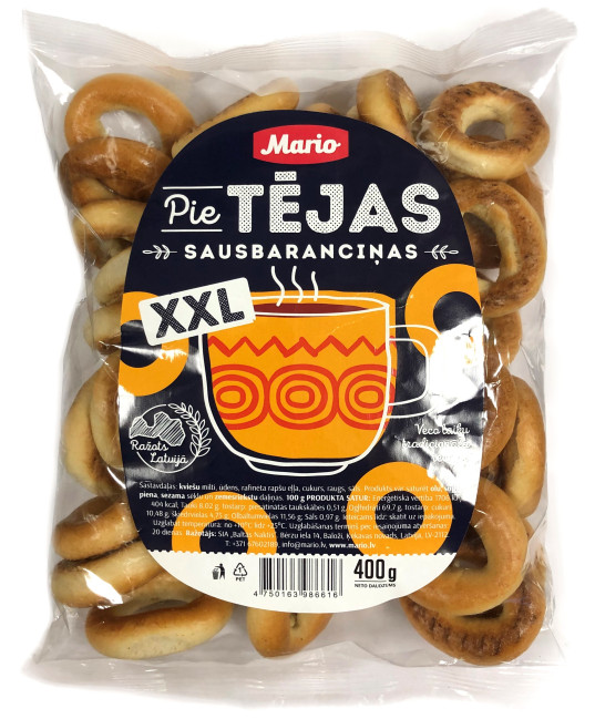 деталь Сушки XXL 400г Марио