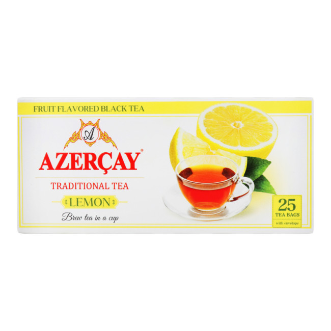 деталь Чай со вкусом лимона 25*1,8г Азерчай