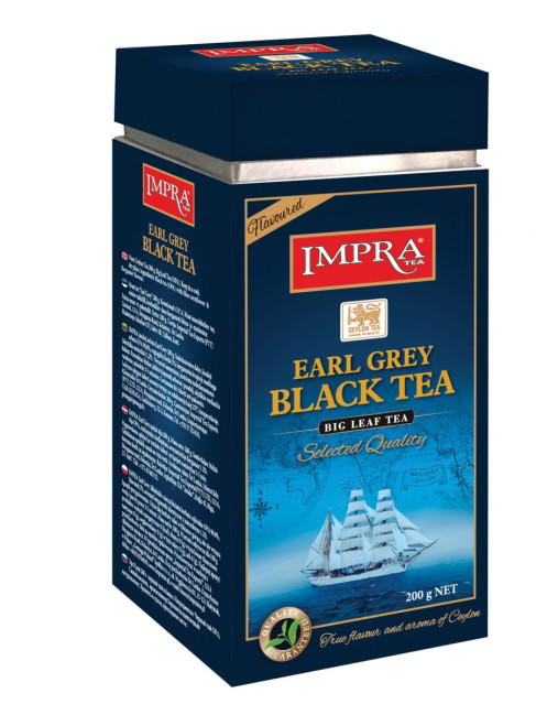 деталь Černý sypaný čaj earl grey IMPRA 200g
