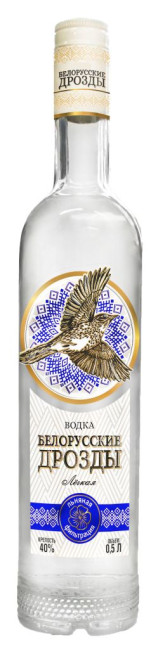 деталь Водка Belarusian Blackbirds Light 0,5Л 40% 