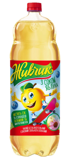деталь Лимонад Живчик Яблочный 2л