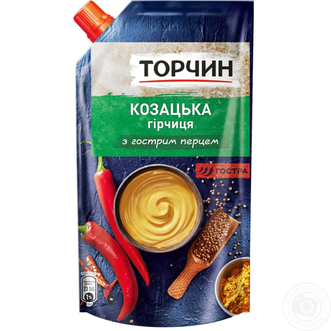 деталь Горчица Козацкая 130г Торчин