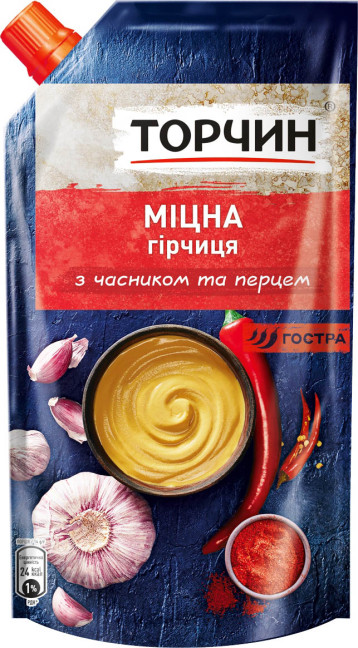 деталь Горчица Крепкая 130г Торчин