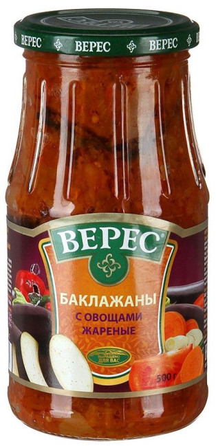 деталь Nakládaný lilek se zeleninou Veres 500g