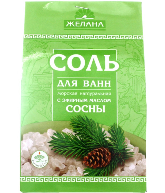 деталь Соль для ванн Боровице 500г Желана