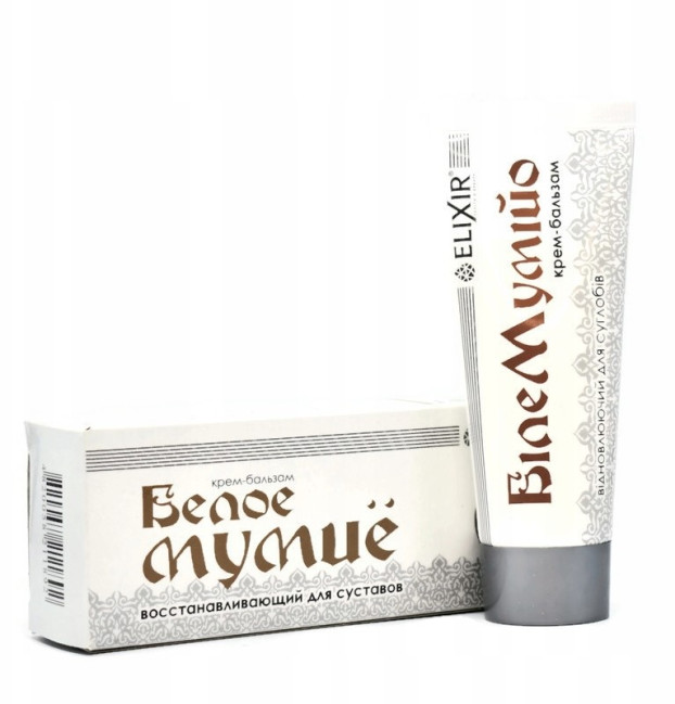 деталь Bílé Mumio na regeneraci kloubů 75ml