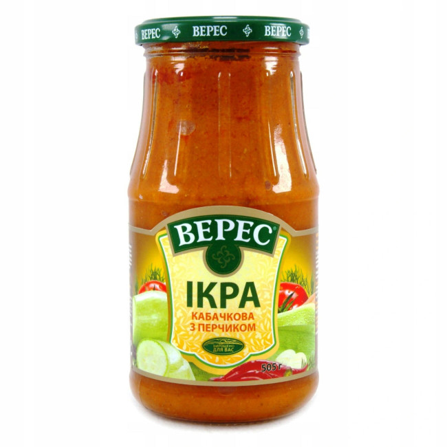 деталь Икра Кабачковая с перчиком Верес 500г