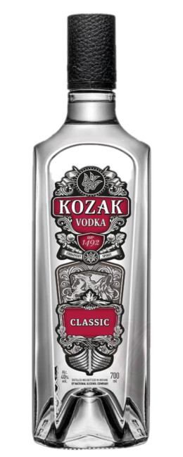 деталь Водка Козак классическая 0,7Л 40%