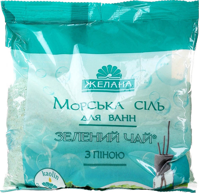 деталь Морская соль Зеленый чай 500г