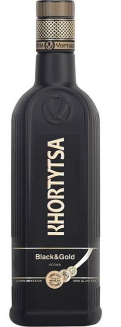 деталь Водка Хортица Black & Gold 40% 0,7Л 