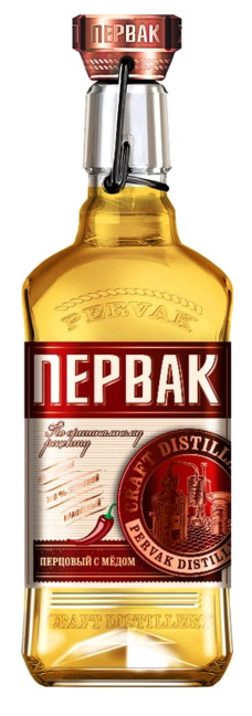 деталь Водка Первак Перцово-медовая 0,5Л 40%