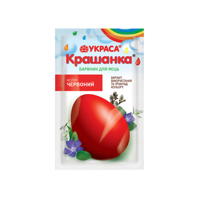 деталь Краситель яичный красный Красанка 5г Украса