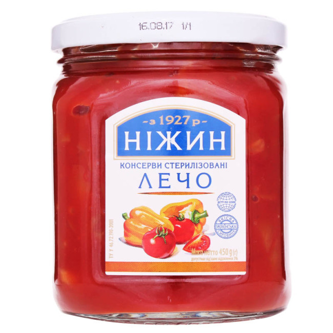 деталь Lečo Něžin 450g