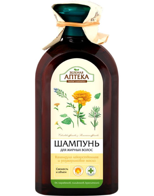 деталь Šampon na mastné vlasy kalendula 350ml Z.A.