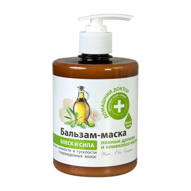деталь Balzám-maska na vlasy pivní D.D. 500ml