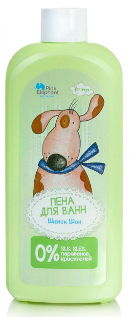 деталь Детская пена для купания Шон 500мл Pink Elephant