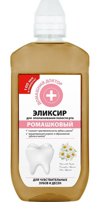 деталь Эликсир для полоскания рта 500мл Ромашка Д.Д.