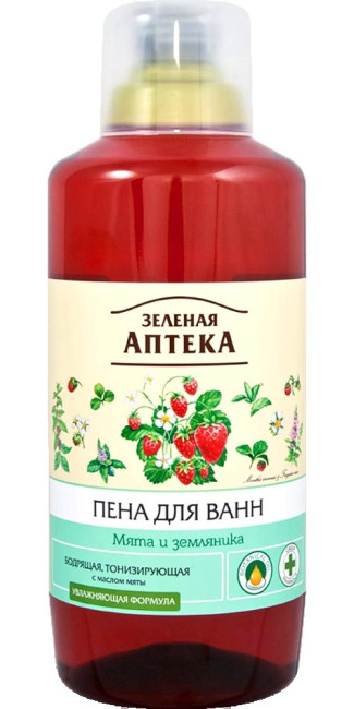 деталь Пена для ванн Мята и земляника 1л Z.A.