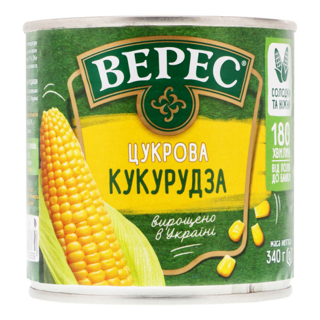 деталь Nakládana kukuřice Veres 255g