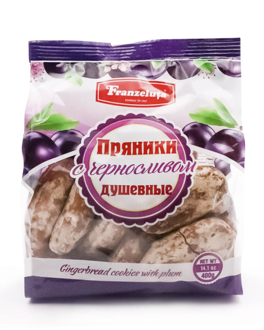 деталь Пряники с черносливом Франзелутса 400г